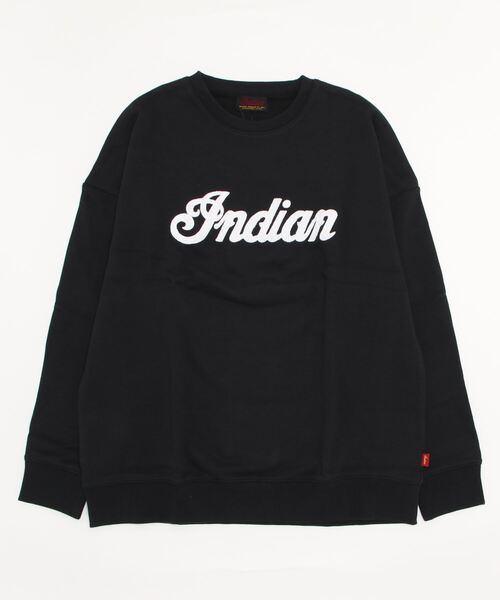 INDIAN(インディアン)の「INDIAN BIGトレーナー(スウェット・メンズ・グリーン/ホワイト系その他2/ブラック系その他3/グリーン系その他2/グリーン系その他3/グレイッシュベージュ/ブラック系その他/グレー系その他2・XL/M/L)」の3枚目の写真