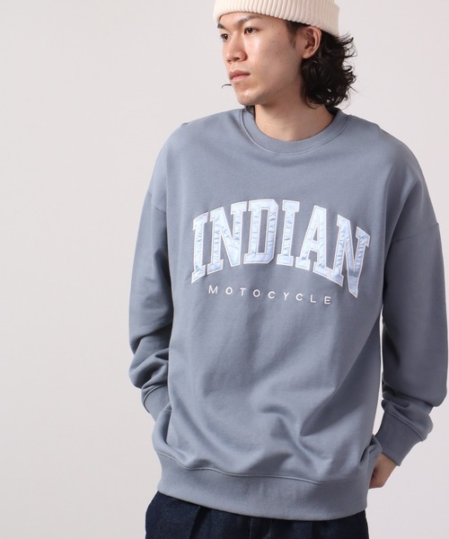 INDIAN(インディアン)の「INDIAN BIGトレーナー(スウェット・メンズ・グリーン/ホワイト系その他2/ブラック系その他3/グリーン系その他2/グリーン系その他3/グレイッシュベージュ/ブラック系その他/グレー系その他2・XL/M/L)」の22枚目の写真