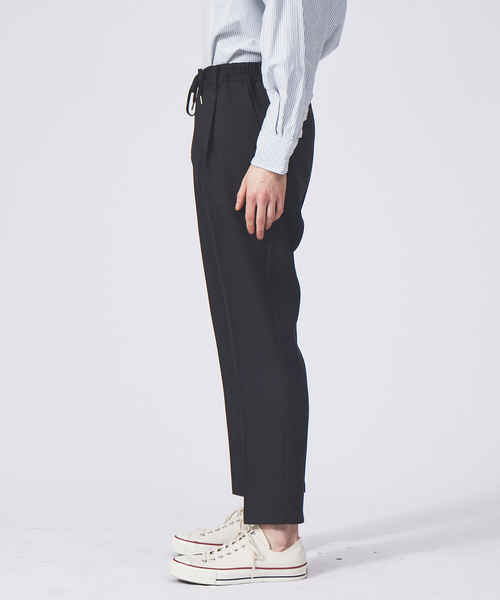 ABAHOUSE GRAY(アバハウスグレイ)の「【セットアップ対応】ポリカルゼ イージー スラックス(スラックス・メンズ・チャコールグレー/ブラック/ベージュ/サックスブルー・46/48)」の6枚目の写真