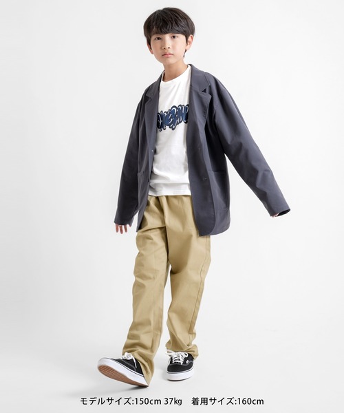 GLAZOS（グラソス）の「[テーパード]アソート・シェフパンツ（その他パンツ・キッズ・ブラック/カーキ/ベージュ/アイボリー/チャコールグレー/マルチ/ブルー・150cm/170cm/140cm/160cm）」の21枚目の写真