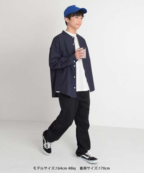 GLAZOS（グラソス）の「[テーパード]アソート・シェフパンツ（その他パンツ・キッズ・ブラック/カーキ/ベージュ/アイボリー/チャコールグレー/マルチ/ブルー・150cm/170cm/140cm/160cm）」の19枚目の写真