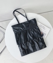 ○ティアードフリルトートバッグ