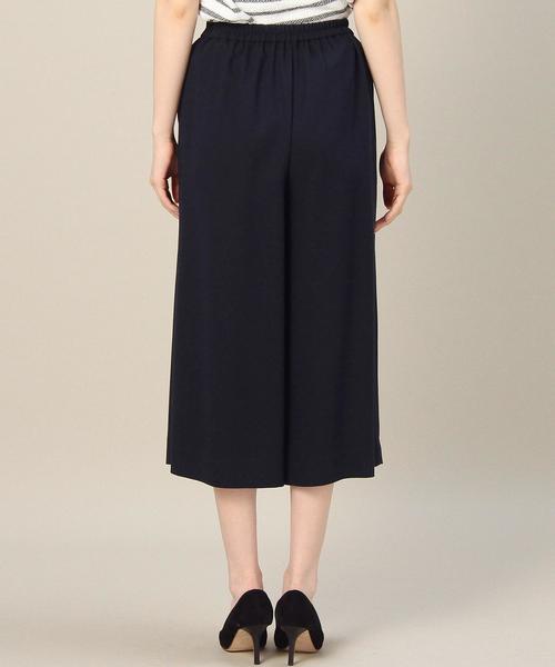 BEAUTY&YOUTH UNITED ARROWS(ビューティーアンドユースユナイテッドアローズ)の「BYTF ジョーゼット8分丈ガウチョ◆(その他パンツ・レディース・ブラック/ネイビー・MEDIUM/SMALL)」の9枚目の写真