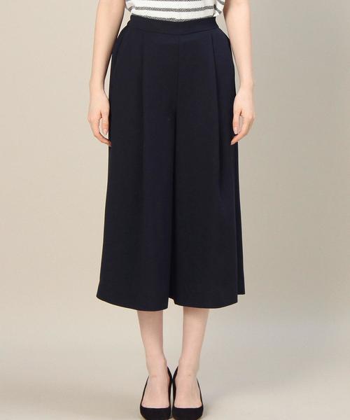 BEAUTY&YOUTH UNITED ARROWS(ビューティーアンドユースユナイテッドアローズ)の「BYTF ジョーゼット8分丈ガウチョ◆(その他パンツ・レディース・ブラック/ネイビー・MEDIUM/SMALL)」の10枚目の写真