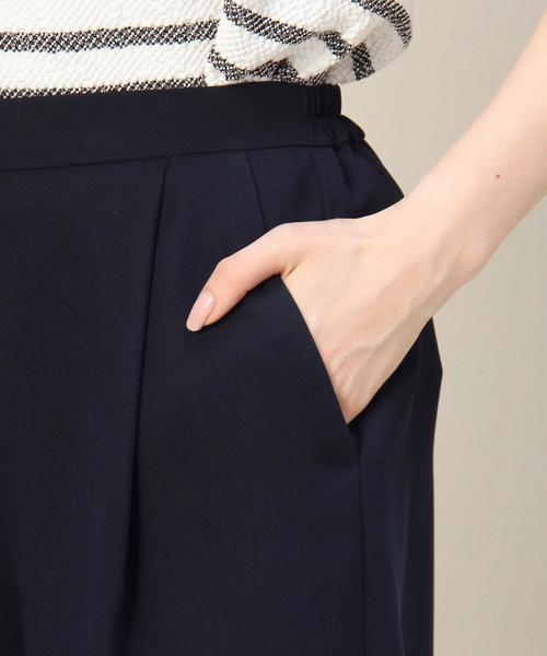 BEAUTY&YOUTH UNITED ARROWS(ビューティーアンドユースユナイテッドアローズ)の「BYTF ジョーゼット8分丈ガウチョ◆(その他パンツ・レディース・ブラック/ネイビー・MEDIUM/SMALL)」の5枚目の写真