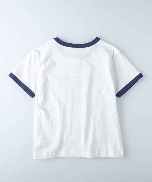 SOMETHING(サムシング)の「【SOMETHING】ヴィンテージリンガーTシャツ(Tシャツ/カットソー・レディース・ネイビー・L/M)」の2枚目の写真