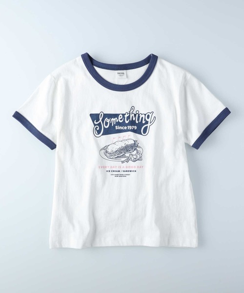SOMETHING(サムシング)の「【SOMETHING】ヴィンテージリンガーTシャツ(Tシャツ/カットソー・レディース・ネイビー・L/M)」の9枚目の写真