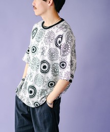 FLOWER ジャガードビッグTEE