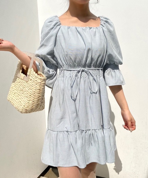 LIMMSE（リムズ）の「【LIMMSE】キャンディースリーブコットンチュニック（チュニック・レディース・ピンク/オフホワイト/サックスブルー/ブラック・FREE）」の12枚目の写真