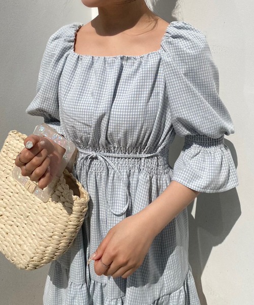 LIMMSE（リムズ）の「【LIMMSE】キャンディースリーブコットンチュニック（チュニック・レディース・ピンク/オフホワイト/サックスブルー/ブラック・FREE）」の13枚目の写真