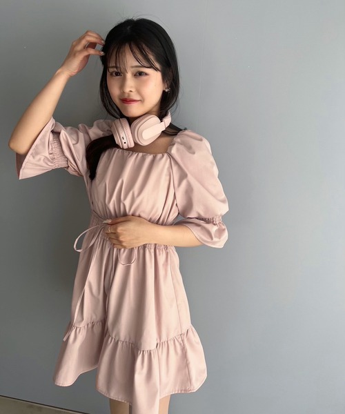 LIMMSE（リムズ）の「【LIMMSE】キャンディースリーブコットンチュニック（チュニック・レディース・ピンク/オフホワイト/サックスブルー/ブラック・FREE）」の19枚目の写真