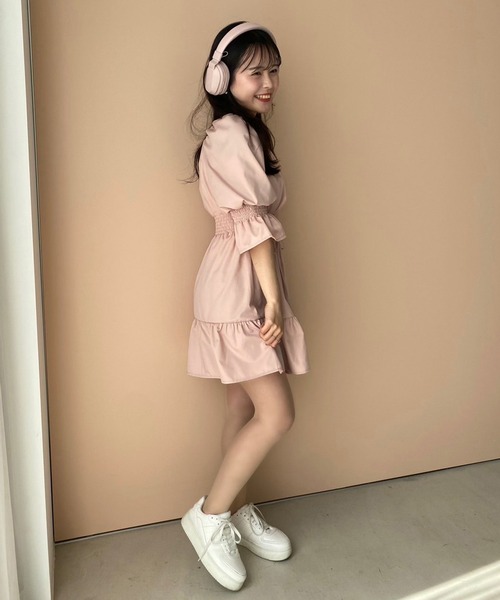 LIMMSE（リムズ）の「【LIMMSE】キャンディースリーブコットンチュニック（チュニック・レディース・ピンク/オフホワイト/サックスブルー/ブラック・FREE）」の20枚目の写真