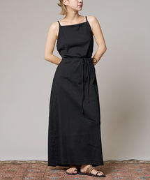 IENA LA BOUCLE | IENA LA BOUCLE 楊柳カットエプロンワンピース(ワンピース)