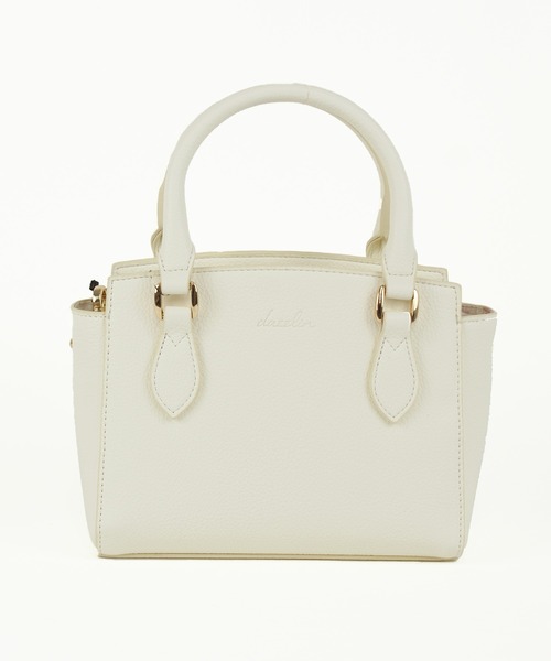 dazzlin（ダズリン）の「dazzlin/ダズリン　シュリンク２wayミニハンド（ハンドバッグ・レディース・ベージュ系その他/ブルー系その他/ローズ/ブラック/アイボリー・FREE）」の6枚目の写真