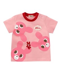 HOT BISCUITS（ホットビスケッツ）の「ひょっこりキャラクター 半袖Tシャツ（Tシャツ/カットソー）」
