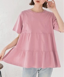 ティアード チュニックTシャツ