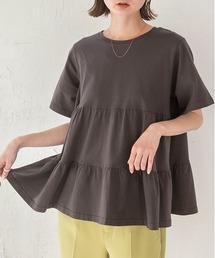 ティアード チュニックTシャツ