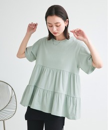 ティアード チュニックTシャツ