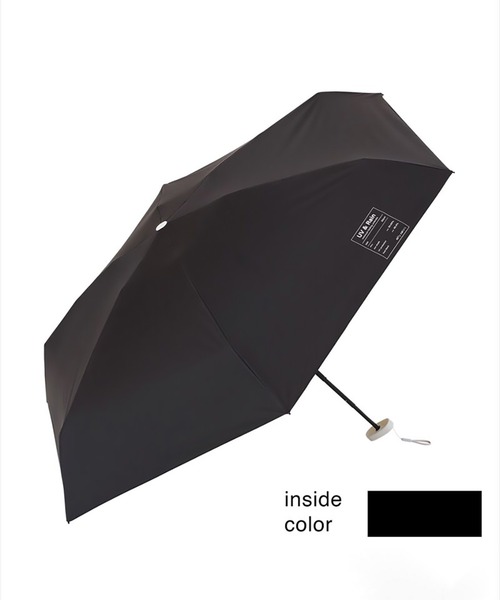 nifty colors(ニフティーカラーズ)の「【nifty colors】晴雨兼用 折りたたみ傘 6段ミニマムミニ 2386(折りたたみ傘・レディース・ライトグリーン/ホワイト/ブラック/シルバー/ライトブルー/ベージュ・FREE)」の12枚目の写真