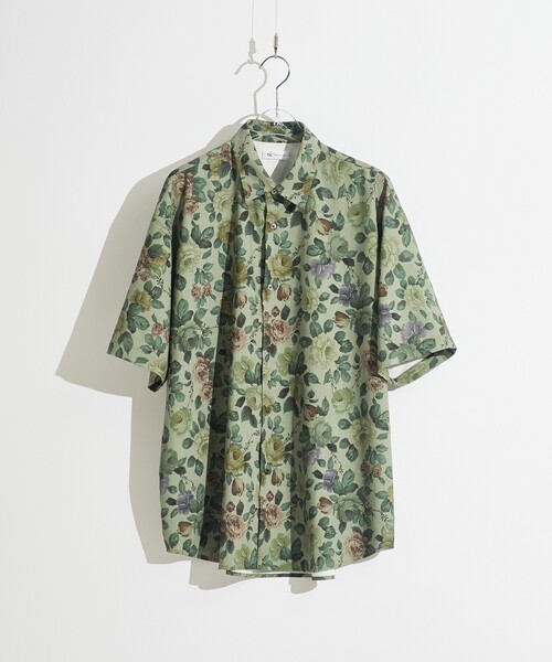 tk.TAKEO KIKUCHI(ティーケータケオキクチ)の「◆柄アソート半袖シャツ(シャツ/ブラウス・メンズ・ブラック系2/ブルー系2/ライトグレー系3/ネイビー系9/ホワイト系1/ブラック系3/ブラック系/ベージュ系4・01/02/03)」の6枚目の写真