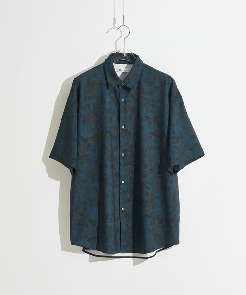 tk.TAKEO KIKUCHI(ティーケータケオキクチ)の「◆柄アソート半袖シャツ(シャツ/ブラウス・メンズ・ブラック系2/ブルー系2/ライトグレー系3/ネイビー系9/ホワイト系1/ブラック系3/ブラック系/ベージュ系4・01/02/03)」の7枚目の写真