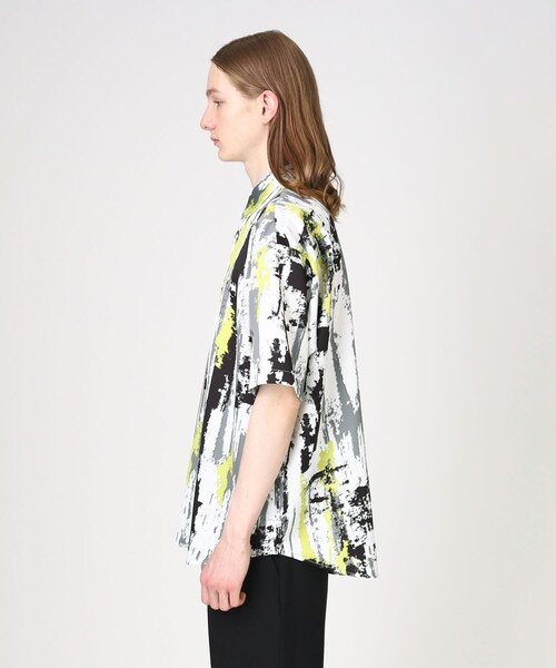 tk.TAKEO KIKUCHI(ティーケータケオキクチ)の「◆柄アソート半袖シャツ(シャツ/ブラウス・メンズ・ブラック系2/ブルー系2/ライトグレー系3/ネイビー系9/ホワイト系1/ブラック系3/ブラック系/ベージュ系4・01/02/03)」の11枚目の写真