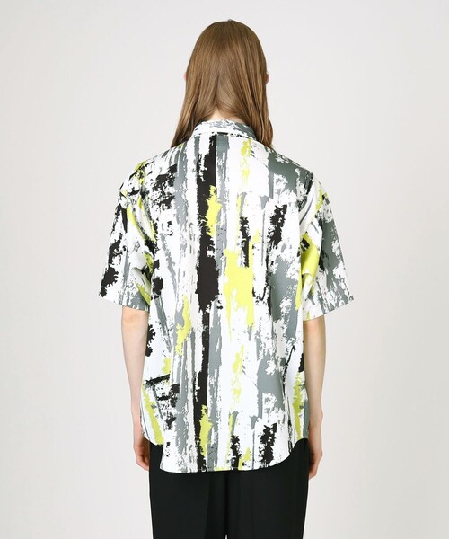 tk.TAKEO KIKUCHI(ティーケータケオキクチ)の「◆柄アソート半袖シャツ(シャツ/ブラウス・メンズ・ブラック系2/ブルー系2/ライトグレー系3/ネイビー系9/ホワイト系1/ブラック系3/ブラック系/ベージュ系4・01/02/03)」の12枚目の写真