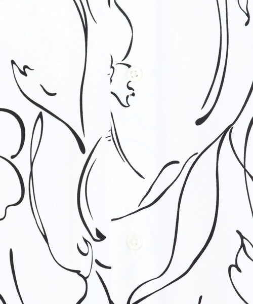 tk.TAKEO KIKUCHI(ティーケータケオキクチ)の「◆柄アソート半袖シャツ(シャツ/ブラウス・メンズ・ブラック系2/ブルー系2/ライトグレー系3/ネイビー系9/ホワイト系1/ブラック系3/ブラック系/ベージュ系4・01/02/03)」の16枚目の写真