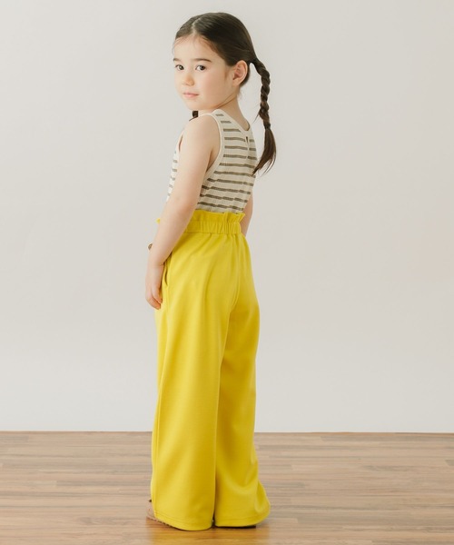 BAYFLOW（ベイフロー）の「ボーダータンクトップ（KIDS）（タンクトップ・キッズ・オレンジ/ブラック/オフホワイト・110cm/120cm/130cm/140cm）」の6枚目の写真