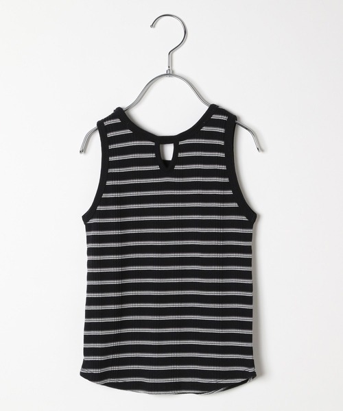 BAYFLOW（ベイフロー）の「ボーダータンクトップ（KIDS）（タンクトップ・キッズ・オレンジ/ブラック/オフホワイト・110cm/120cm/130cm/140cm）」の17枚目の写真