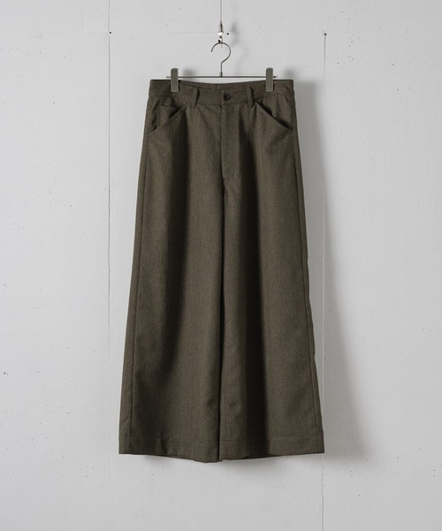 CASPER JOHN（キャスパージョン）の「Tweed wide buggy slacks
