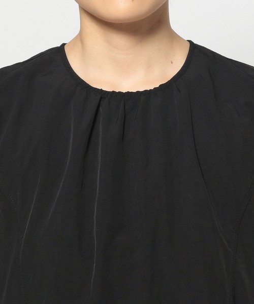 LOWRYS FARM（ローリーズファーム）の「ドロストノースリワンピース　963202（ワンピース・レディース・アイボリー/チャコールグレー/ブラック/パープル・FREE）」の6枚目の写真