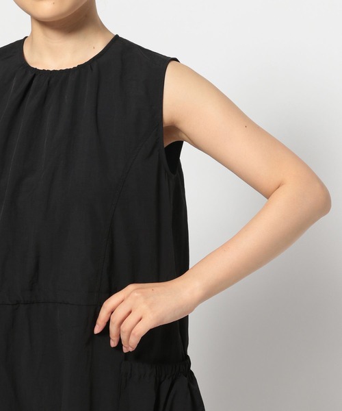 LOWRYS FARM（ローリーズファーム）の「ドロストノースリワンピース　963202（ワンピース・レディース・アイボリー/チャコールグレー/ブラック/パープル・FREE）」の9枚目の写真