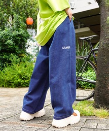Laufer（ロイファー）の「【Laufer】12oz デニム ワイドパンツ / 12oz denim wide pants / デニムワイドパンツ ワイドテーパード バルーンパンツ（デニムパンツ）」