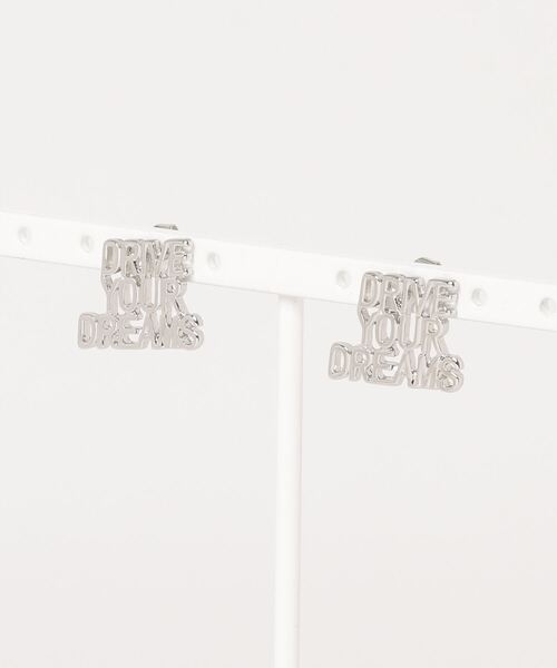 atmos pink（アトモスピンク）の「atmos pink メッセージピアス（ピアス（両耳用）・レディース・ゴールド/シルバー・FREE）」の8枚目の写真