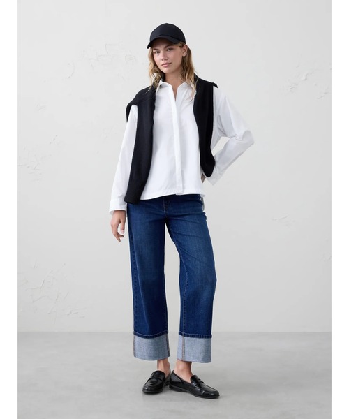 セール】BANANA REPUBLIC FACTORY STORE オーバーサイズコットン