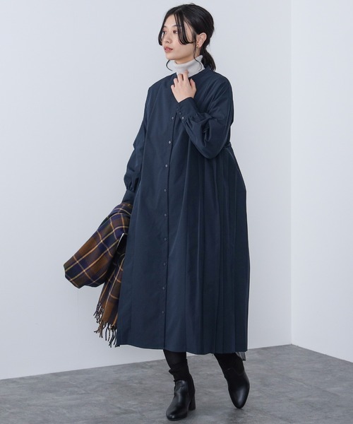 BEAMS HEART（ビームスハート）の「BEAMS HEART / 脇プリーツ シャツ