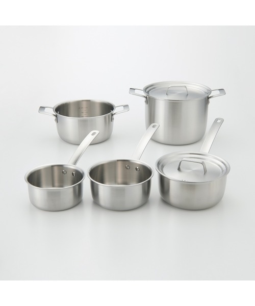 ステンレス アルミ フライパン 片手鍋 9点セット まとめ売り