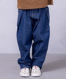 【COTTON from U.S.A】ビッグポケットデニムパンツ（80～150cm）