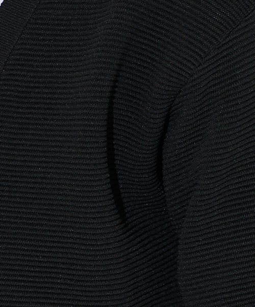 ABAHOUSE GRAY（アバハウスグレイ）の「【ウォッシャブル】リップルボーダー ボタンレス ニット カーディガン（カーディガン/ボレロ・メンズ・グレイッシュベージュ/グリーン/ネイビー/ブラック・46/48）」の19枚目の写真