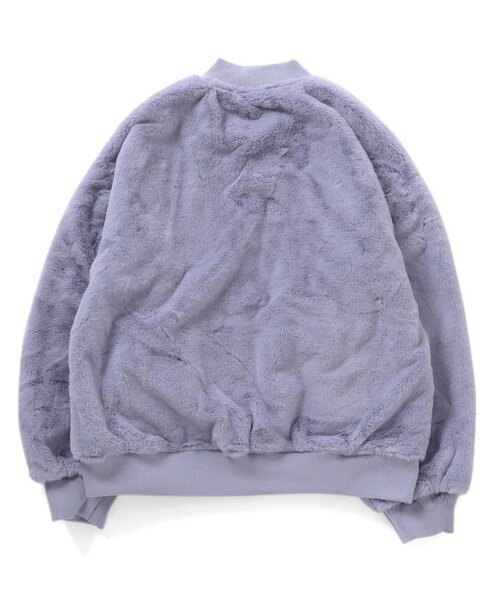 algy（アルジー）の「エコファーリバーシブルロゴブルゾン（ブルゾン・キッズ・ミント/ネイビー/ブラック・MEDIUM/SMALL/X-SMALL/XX-SMALL）」の12枚目の写真