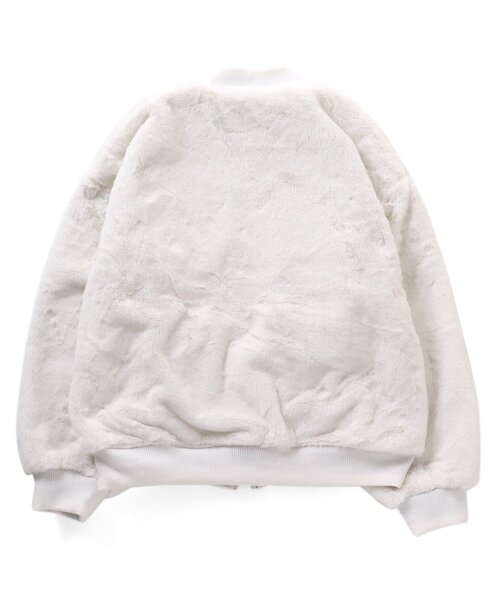 algy（アルジー）の「エコファーリバーシブルロゴブルゾン（ブルゾン・キッズ・ミント/ネイビー/ブラック・MEDIUM/SMALL/X-SMALL/XX-SMALL）」の20枚目の写真