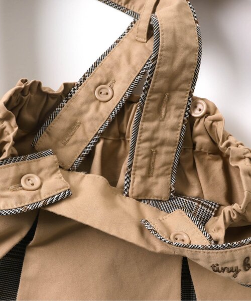 apres les cours（アプレレクール）の「tiny bear サスペンダー付きスカート（スカート・キッズ・ベージュ/レッド・110/80/100/120/90）」の21枚目の写真