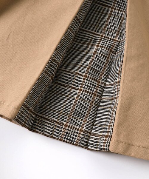 apres les cours（アプレレクール）の「tiny bear サスペンダー付きスカート（スカート・キッズ・ベージュ/レッド・110/80/100/120/90）」の16枚目の写真