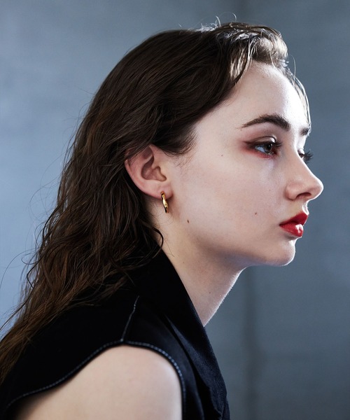 CENE(セネ)の「【CENE】セネ/ブロードピアス(ピアス(両耳用)・レディース・ゴールド・FREE)」の18枚目の写真