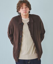 green label relaxing | 【WEB限定】＜GLR or＞フルイング カラー カーディガン(カーディガン/ボレロ)