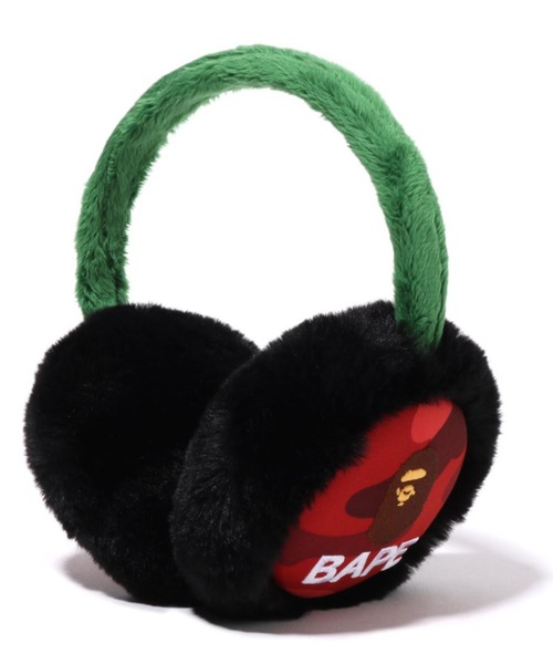 A BATHING APE（アベイシングエイプ）の「BABY MILO EAR MUFFS K