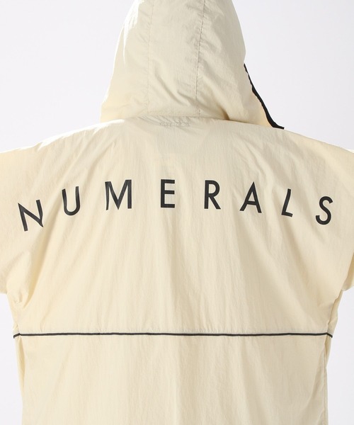 新品♡タグ付♡ WEIRDO - フードアウトシェルモッズコート 即完品 セール】[NUMERALS]ロゴフードブルゾン（ブルゾン）｜NUMERALS