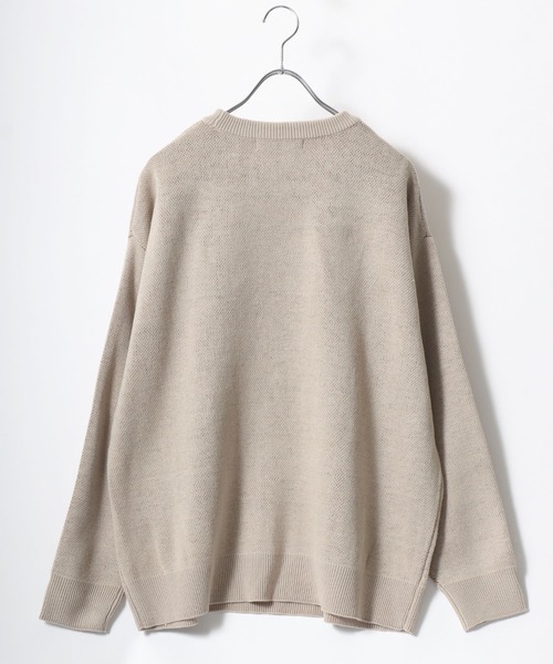 Disney（ディズニー）の「Disney/ディズニー ミッキーマウス くまのプーさん オーバーサイズ ジャガードニット（ニット/セーター・レディース・ベージュ/スミクロ/カーキ/ワイン・L/M）」の9枚目の写真