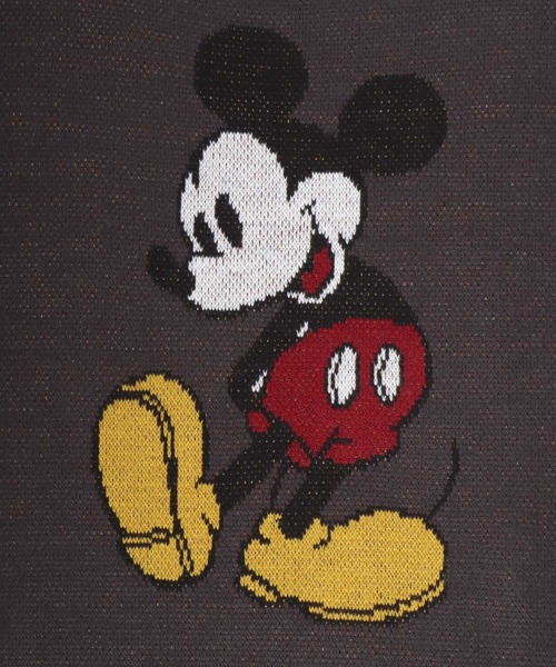 Disney（ディズニー）の「Disney/ディズニー ミッキーマウス くまのプーさん オーバーサイズ ジャガードニット（ニット/セーター・レディース・ベージュ/スミクロ/カーキ/ワイン・L/M）」の13枚目の写真